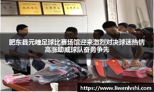 肥东县元疃足球比赛场馆迎来激烈对决球迷热情高涨助威球队奋勇争先